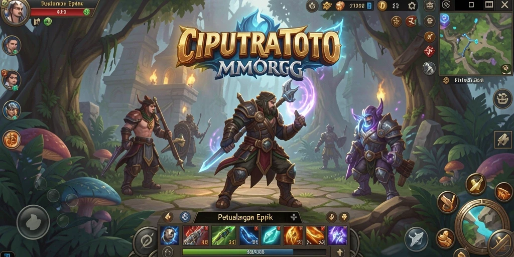 Tampilan gameplay menarik dalam dunia fantastis CIPUTRATOTO.