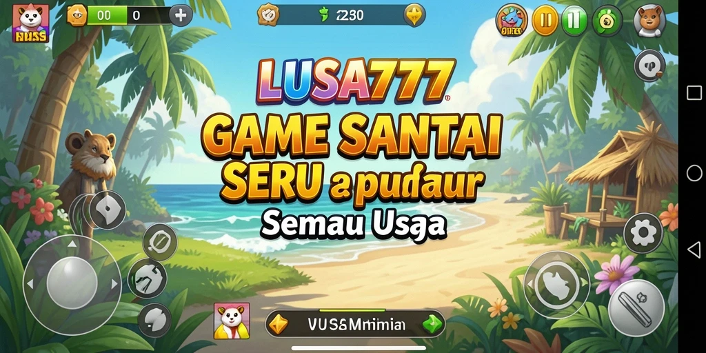 Tampilan gameplay LUSA777 yang menarik dan berwarna.