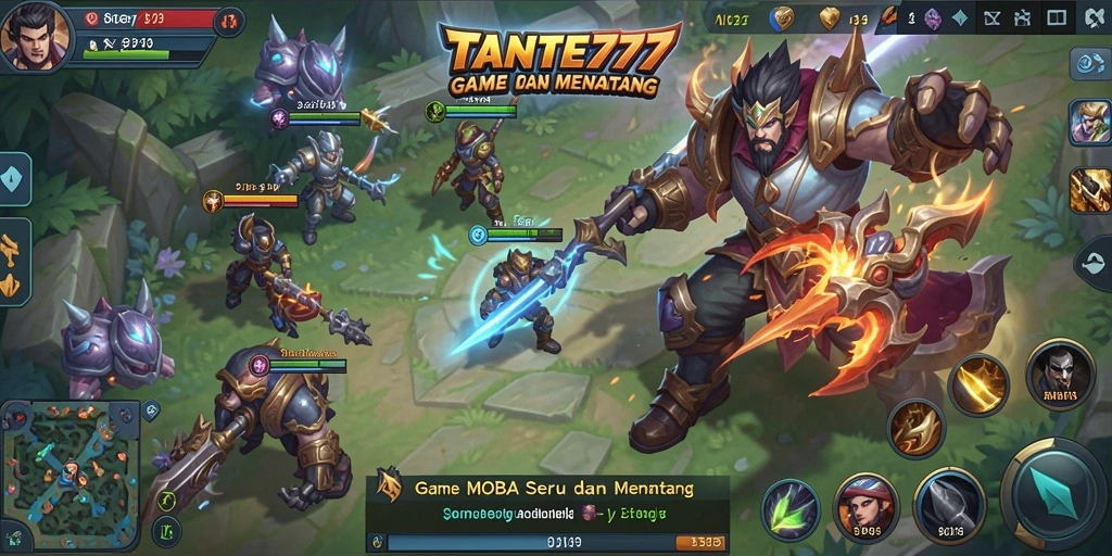 Tangkapan layar gameplay TANTE777 yang seru dan penuh aksi.