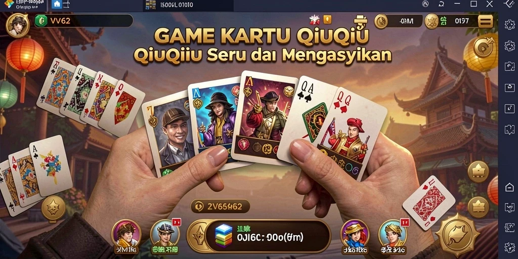 Screenshot gameplay QiuQiu yang menarik dan seru.